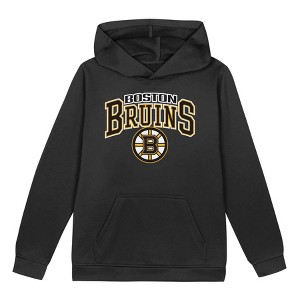 NHL Boston Bruins Boys' Fleece Hooded Sweatshirt - 1 of 1