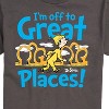 Men's - Dr. Seuss - I'm Off To Great Places Short Sleeve Graphic T-Shirt - 2 of 4