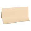 GEN Singlefold Paper Towels, 9 x 9.45, Natural, 250/Pack, 16 Packs/Carton - 2 of 3