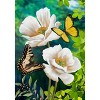 Butterflies and Poppies Spring Garden Flag Floral 18" x 12.5" Briarwood Lane - image 3 of 4