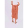 Women's Braided Drawstring Linen Skirt - WISHLIST - 2 of 3