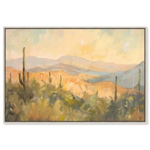 Art Remedy Arizona Fields Classic Landscape Art Framed - 1 of 4