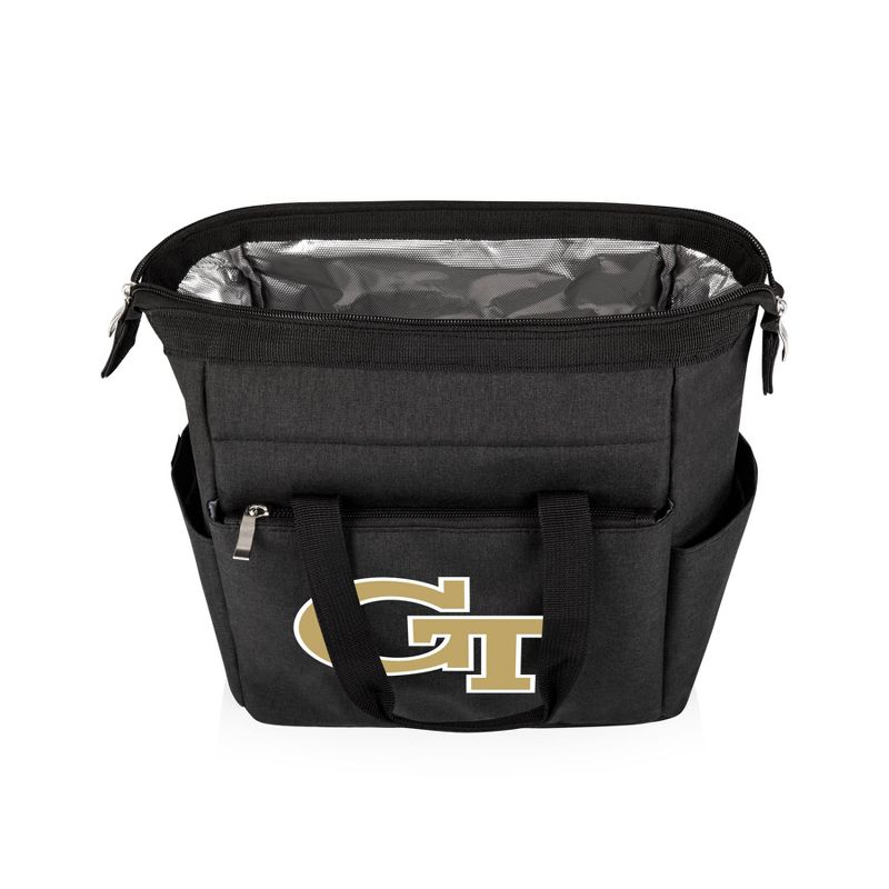 NCAA Georgia Tech Yellow Jackets On The Go Lunch Cooler - Black, 1 of 4