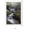HomeRoots Ricketts Waterfall White Framed Print Wall Art - 3 of 4
