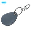 Unique Bargains Genuine Leather Lightweight Portable Keychain Holder 4 Pcs - 3 of 4