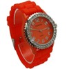 Olivia Pratt Every Day Silicone and Rhinestones Colorful Women Watch - 3 of 4