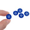 Unique Bargains Sewing Resin Round Flat 4-Hole Replacement Craft Buttons 20 Pcs - 4 of 4