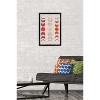 Trends International Floral Phases of the Moon Framed Wall Poster Prints - 2 of 4