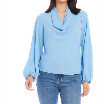 Women's Cowl Neck Top - Karen Kane