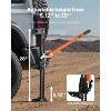 Yukimo 34" Off-Road Farm Jack - 7000LBS (3.18Ton) High Lift Hoist, 5.12"-28" Lift Range for Tractors/Vehicles/Winching/Pulling (Structural Steel) - 3 of 4