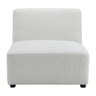 Axelle Faux Sheep Accent Lounger White - Picket House Furnishings