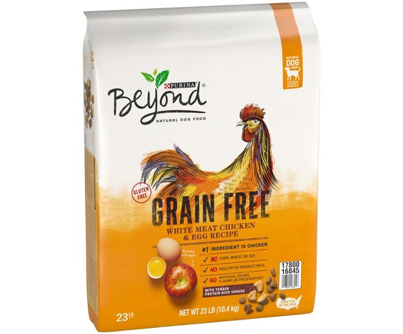 Purina Beyond - Grain Free - White Meat Chicken & Egg Recipe - Dry Dog Food - 23lbs