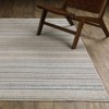 Captiv8e Designs Clara Textural Geometric Striped Beige Rug - 3 of 4