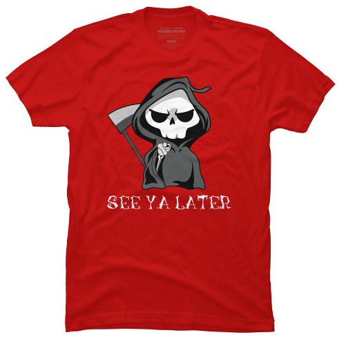 Men's Design By Humans See Ya Later Halloween T Shirt By thebeardstudio T-Shirt - image 1 of 4