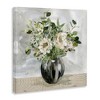 Stupell Industries Detailed Flower Arrangement Mixed Blooms Vase Bouquet Canvas Art - 2 of 4