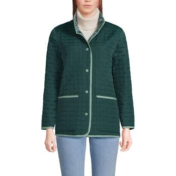 Lands' End Women's Insulated Reversible Barn Jacket