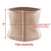 Unique Bargains Women Body Shaper Waist Cincher Underbust Corset Shapewear Skin Color S - 3 of 4