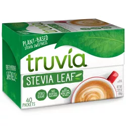 Truvia Original Calorie-Free Sweetener from the Stevia Leaf - 40 packets/2.82oz