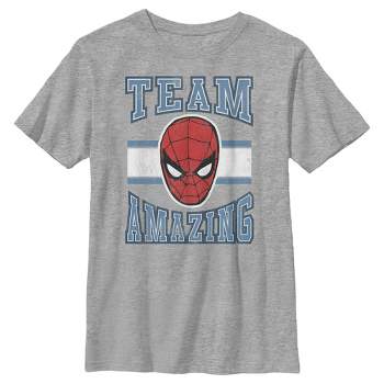 Boy's Marvel Spider-Man Team Amazing T-Shirt