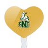 St. Norbert College Secondary Logo Heart Love Cupcake Picks Toppers Decoration Set of 6 - 2 of 4