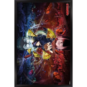 Trends International Mashle: Magic & Muscle (2023) - Vision of Chaos Horizontal Framed Wall Poster Prints - 1 of 4