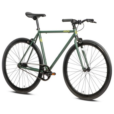 AVASTA BA9002WF-6 700C 50 Inch Single Speed Loop Fixed Gear Urban Commuter  Fixie Bike with High-TEN Steel Frame for Adults 5' 1