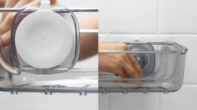 Suction Fogless Mirror White - OXO Softworks, 2 of 16, play video