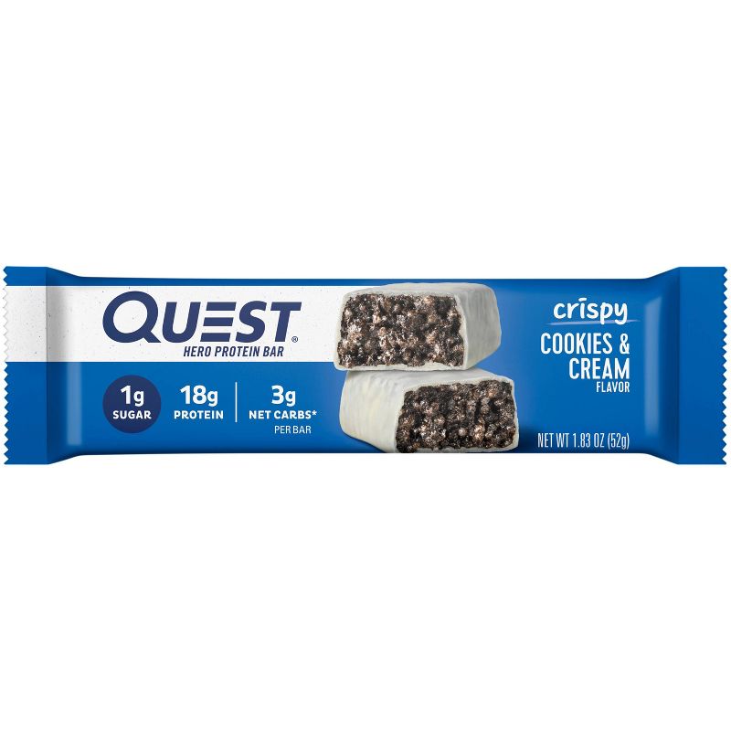 Quest Nutrition Hero Protein Bar - Crispy Cookies & Cream, 5 of 9
