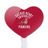 Sacred Heart University Pioneers Logo Heart Love Cupcake Picks Toppers Decoration Set of 6 - 2 of 4