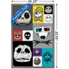 Trends International The Nightmare Before Christmas - Jack Grid Framed Wall Poster Prints - 3 of 4