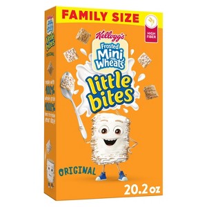 Kellogg's Frosted Mini Wheats Little Bites Cereal - 20.2oz - 1 of 4