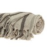 Parkland Collection,Robby Transitional Beige 52" X 67" Woven Handloom Throw - 4 of 4