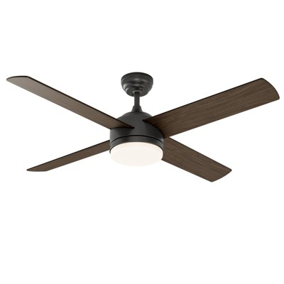 Warmiplanet 52" Ceiling Fan with Lights Remote Control, Sand Nickel,DC Motor,5 Blades