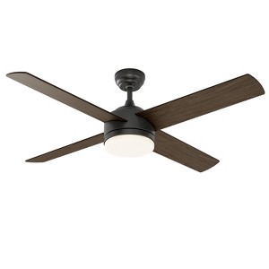 Warmiplanet 52" Ceiling Fan with Lights Remote Control, Sand Nickel,DC Motor,5 Blades - 1 of 4