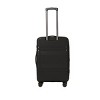 Vynxaria 6-Piece Expandable Hard Shell Luggage Set Rotating Wheels TSA Password Lock Lightweight Unisex - 2 of 4