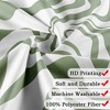 72"x72" Abstract Wavy Swirl Boho Shower Curtain - 3 of 4