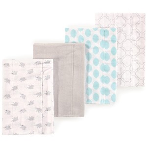 Little Treasure Luvable Friends Flannel Burp Cloths 4pk - 1 of 1
