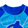 Marvel Avengers Spider-Man Hulk Black Panther Iron Man Thor Rash Guard Swim Shirt Toddler - 2 of 4