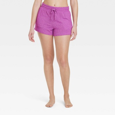 Image of Women's Perfectly Cozy Shorts - Stars Above™ Purple M