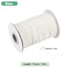 Unique Bargains Waxed Polyester Durable Flexible Beading Cord 1 Roll - 3 of 4