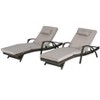 PAGED Outdoor Lounge Chairs Set of 2 with Cushions,Wicker Outdoor Chaise Lounge with Foldable Design for Patio,Beach,Yard - 4 of 4