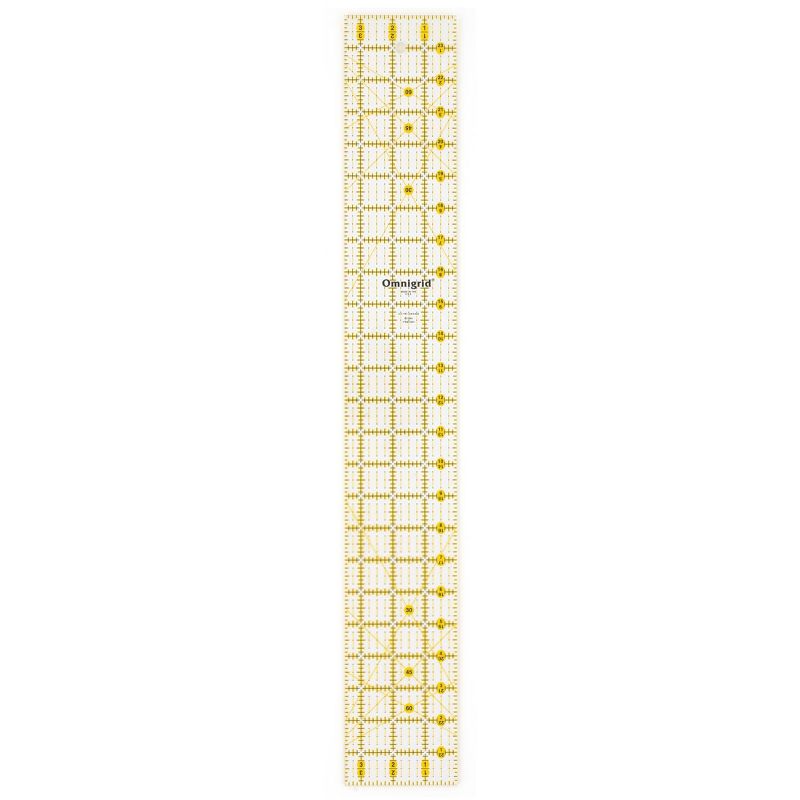 Omnigrid 3-1/2&#34; x 24&#34; Rectangle Quilting and Sewing Ruler, 1 of 4