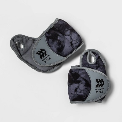 Wrist Weights 2.5lbs 2pc - All in Motion™