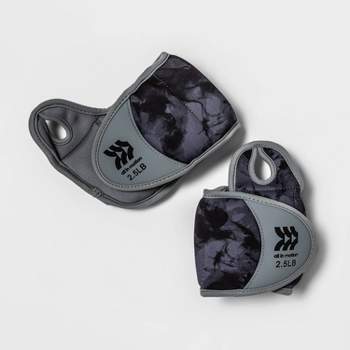 Wrist Weights Anti-micorbial 2.5lbs 2pc - All in Motion™