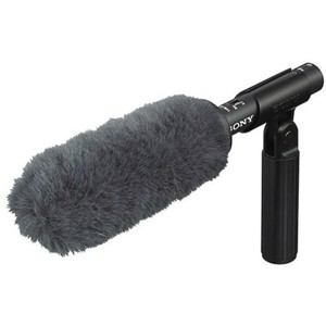 Sony ECM-VG1 Electret Condenser Short Shotgun Microphone, 40Hz to 20kHz Frequency Response - 1 of 4