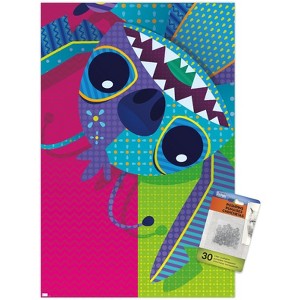 Trends International Disney Lilo and Stitch - Stitch Patchwork Unframed Wall Poster Prints - 1 of 4