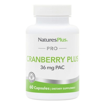 Pro Cranberry Plus-36mg PAC by Nature's Plus  -  60 Capsule