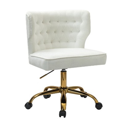 Gabriel Contemporary Wooden Upholstered Task Chair With Golden Chassis   GUEST 52c28f74 8cb7 4277 Bd16 38c5b172bf49