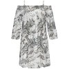 Women's Off The Shoulder Patterned Dress - LASCANA - 2 of 4