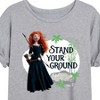 Women's - Disney - Merida Stand Your Ground Oversized Graphic T-Shirt - 2 of 4